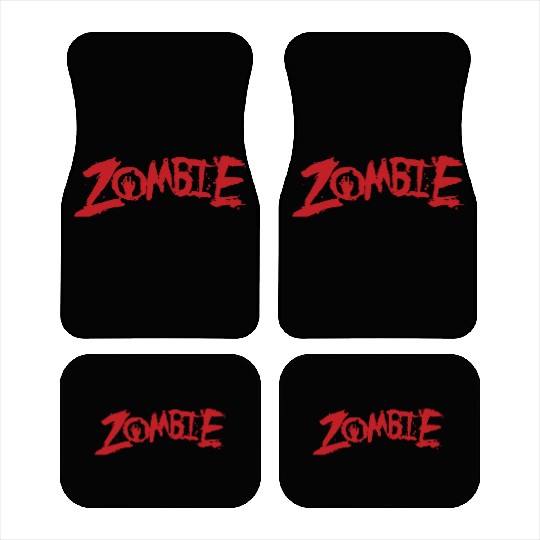9 zombie Undead cannibal Horror Monster Car Mats