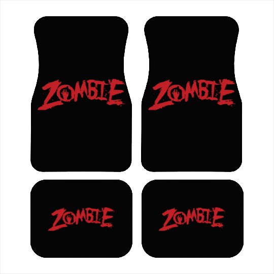 9 zombie Undead cannibal Horror Monster Car Mats