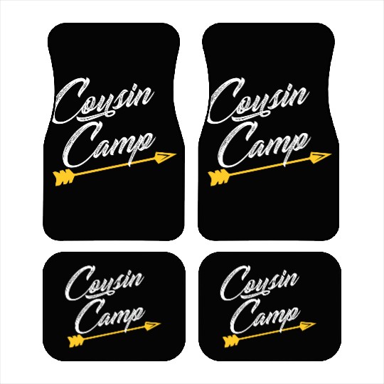 Cousin Camp Arrow Car Mats
