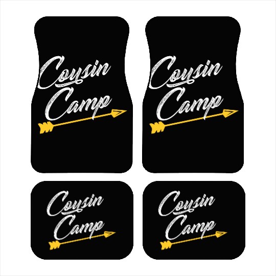 Cousin Camp Arrow Car Mats