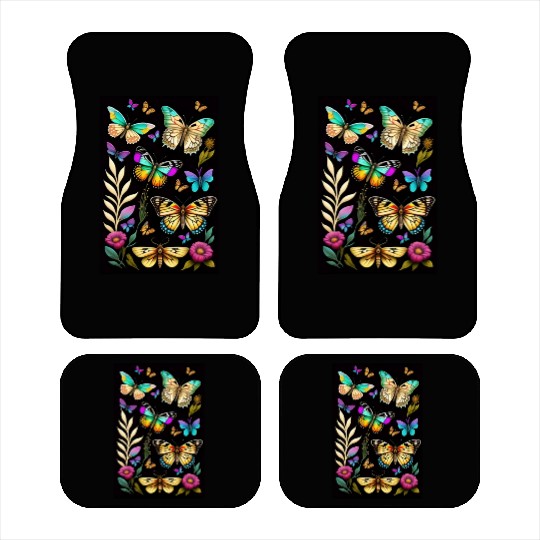 Vibrant Spectrum Car Mats