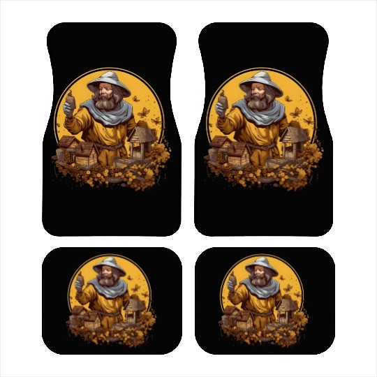 Beekeeping in the Ages - Medieval Tale Car Mats