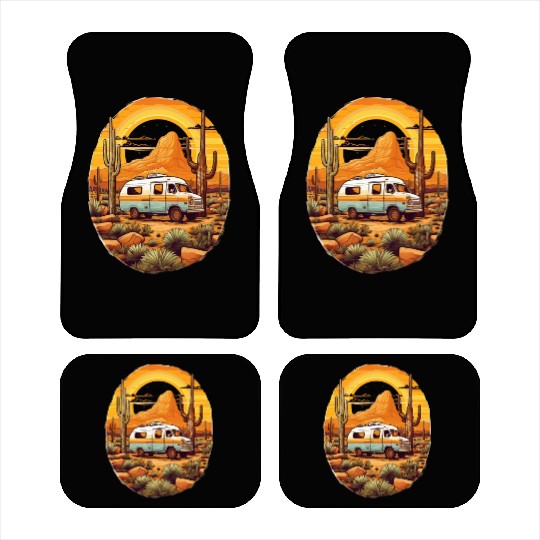 Nature, camping, freedom, independent, gift, Car Mats