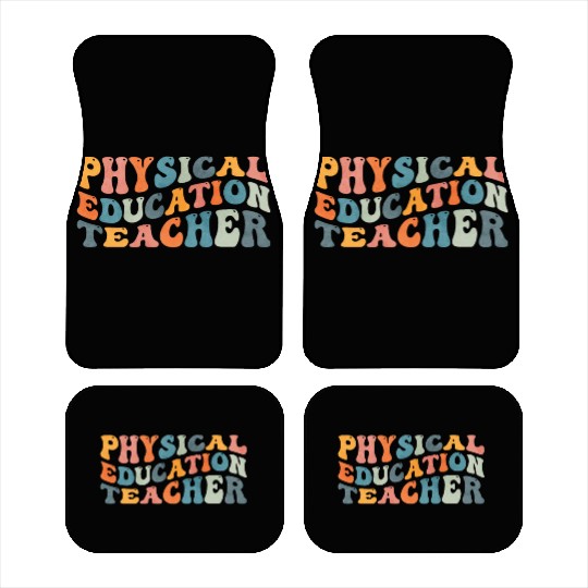 Groovy Physical Education Teacher PE Teaching Car Mats