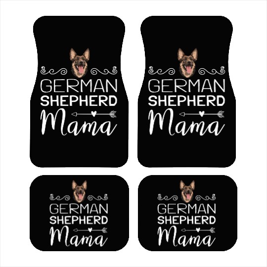 German Shepherd Mama Car Mats