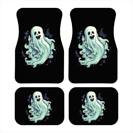 Eerie Halloween Ghoul, Spooky Season Delight 13 Car Mats