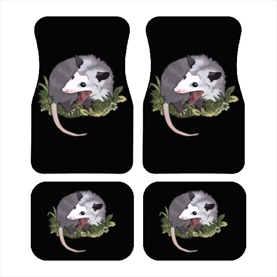 Screaming possum, Funny Animal Car Mats