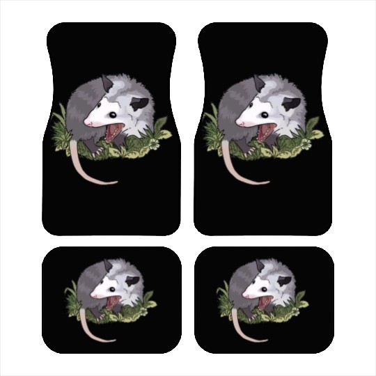 Screaming possum, Funny Animal Car Mats