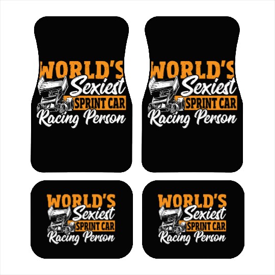 World's Sexiest Sprint Car Racer Sprint Car Racing Car Mats