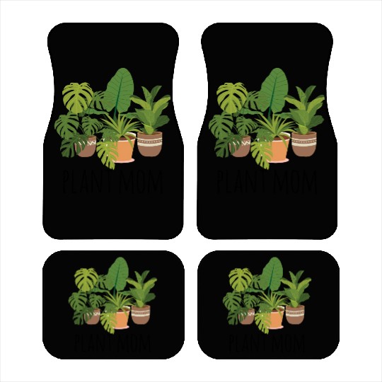 Houseplants Galore Plant Mom Car Mats
