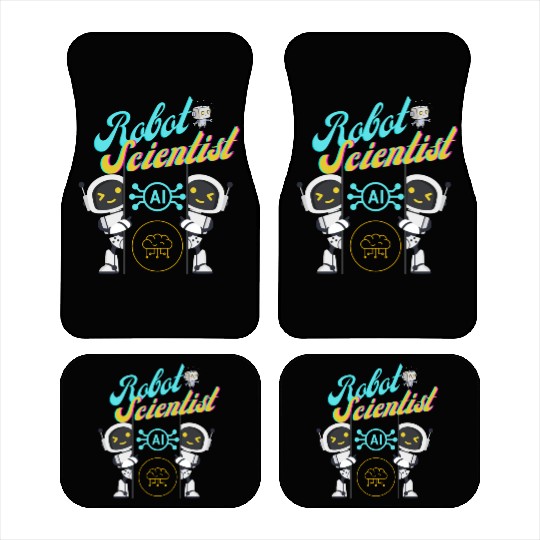 The robot scientist Car Mats