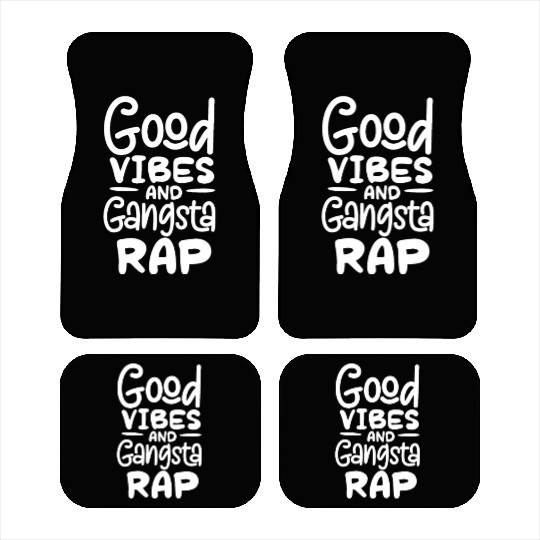 Good V And Gangsta Rap Car Mats