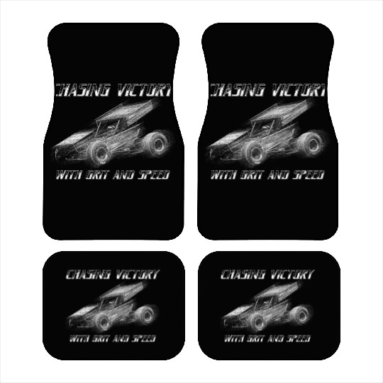 Sprint Car Mom Dirt Track Racing Racing Race Day Car Mats