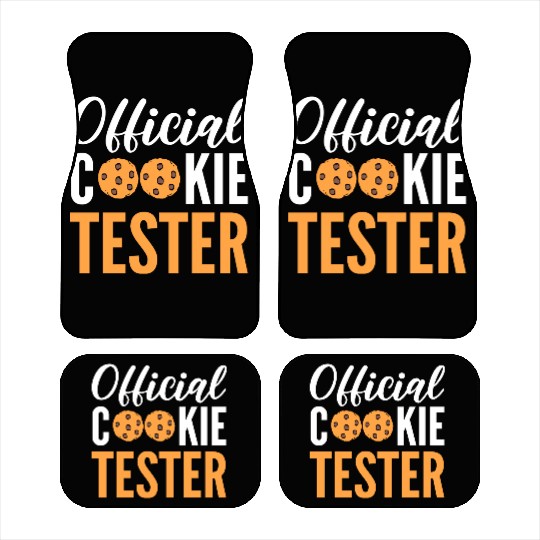 Official Cookie Tester Chef or Baker Gift Car Mats