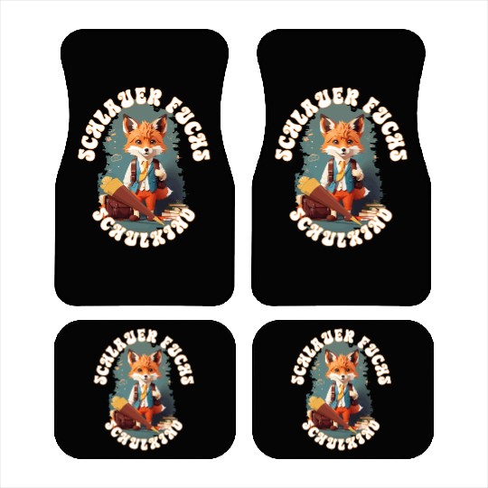 Smart Fox School Child Start Of School Car Mats