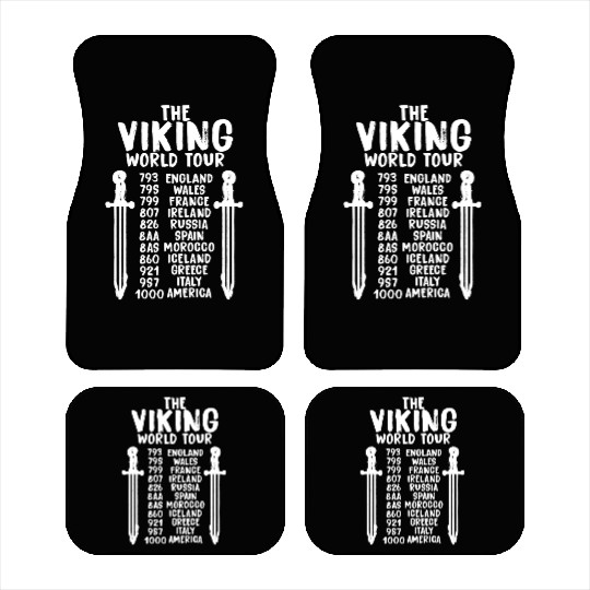 The Viking World Tour Car Mats