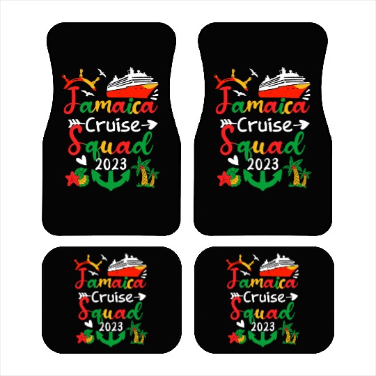 Jamaica Cruise Ship Friends Vacation Car Mats