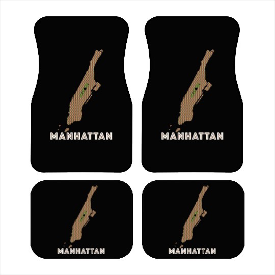 NYC Manhattan Pride Car Mats