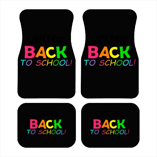 Welcome Back To School Car Mats for Teachers Gift