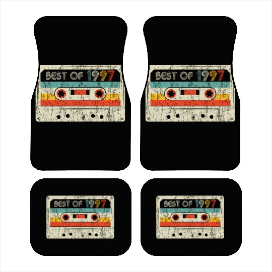 23rd Best Of 1997 Cassette Tape Car Mats