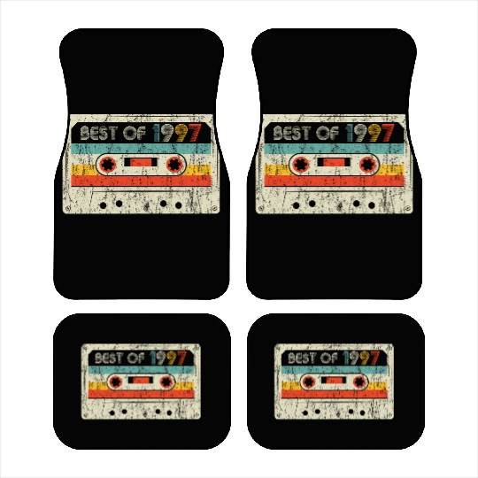 23rd Best Of 1997 Cassette Tape Car Mats