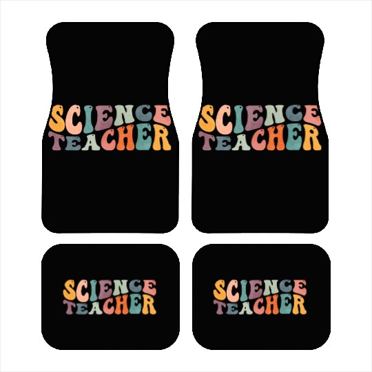 Groovy Science Teacher Scientist Teaching Car Mats
