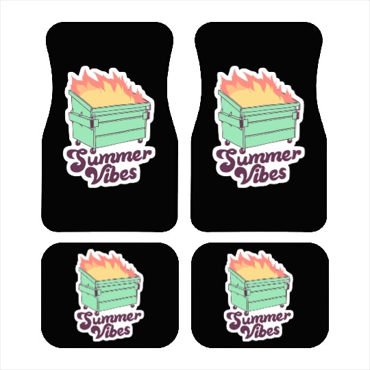 Living Hell: Summer Vibes Car Mats