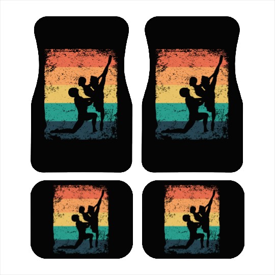Ballet Dance Couple Vintage Ballerina Car Mats