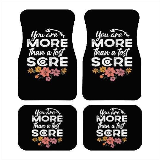Teacher Appreciation Floral Gift Idea Car Mats
