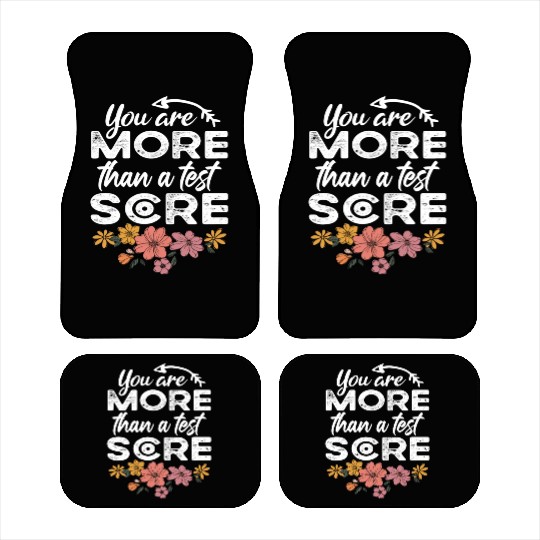 Teacher Appreciation Floral Gift Idea Car Mats