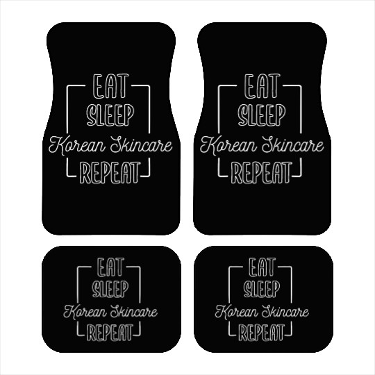 South Korea Fashion K-Beauty Skincare Korean Skin Car Mats