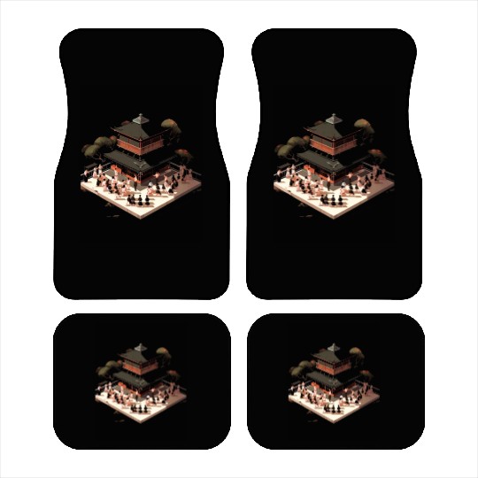 Karate Dojo Martial Arts Aikido Judo Japanese Car Mats
