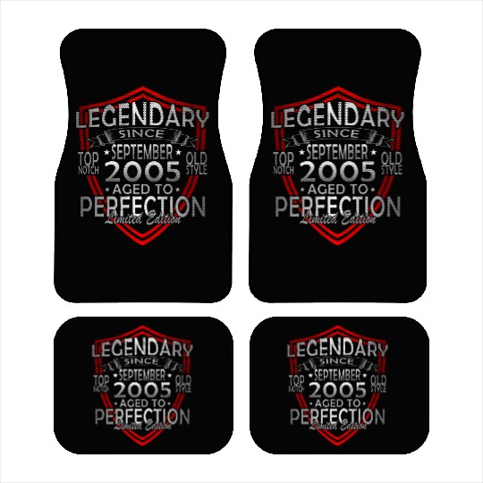 september 2005 Anniversary september 2005 septembe Car Mats