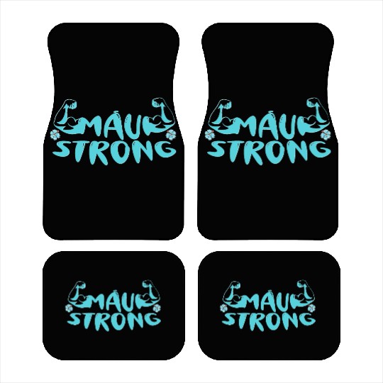 Pray for Lahaina Maui Hawaii Wildfire Support Car Mats