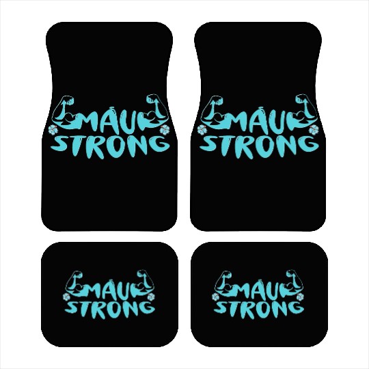 Pray for Lahaina Maui Hawaii Wildfire Support Car Mats