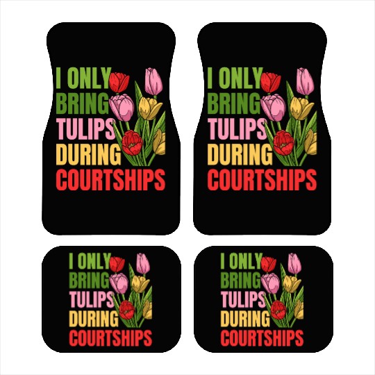 Tulip Gardening Tulips Car Mats
