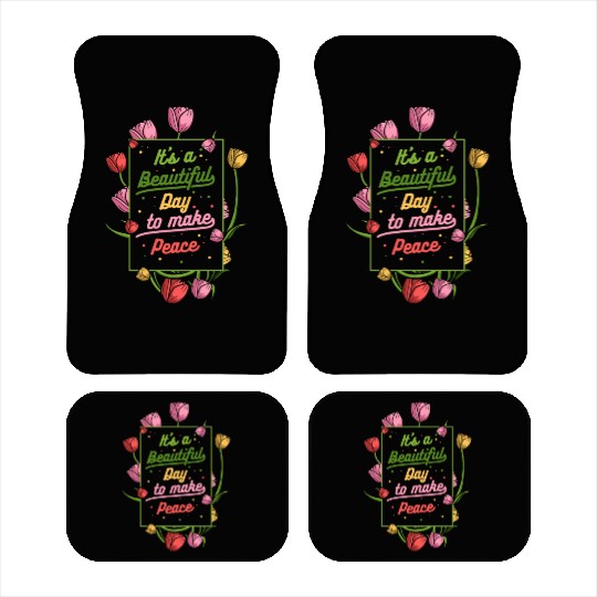 Tulip Gardening Tulips Car Mats