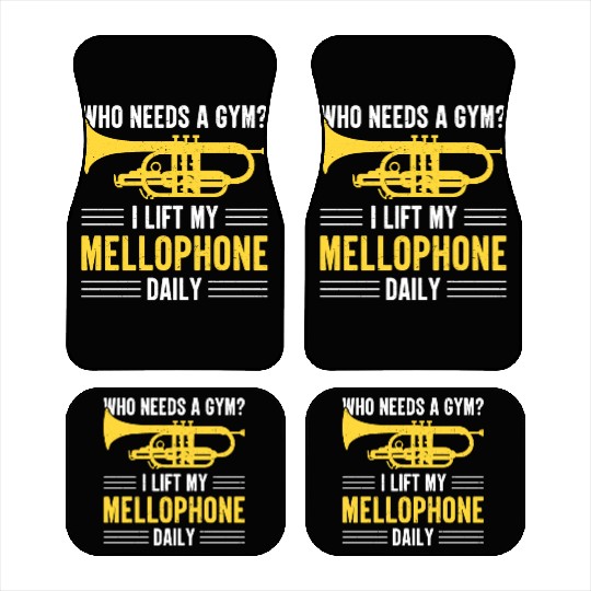 Mellophonist Musical Instrument Orchestra Car Mats