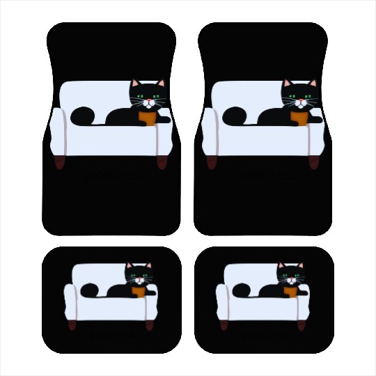potato cat Car Mats