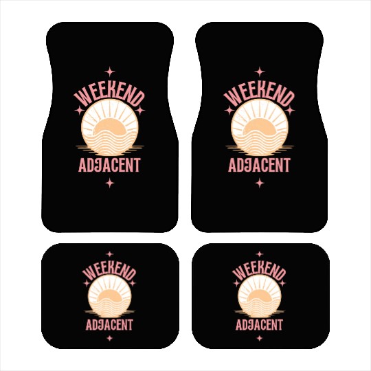 WEEKEND ADJACENT - RETRO Car Mats