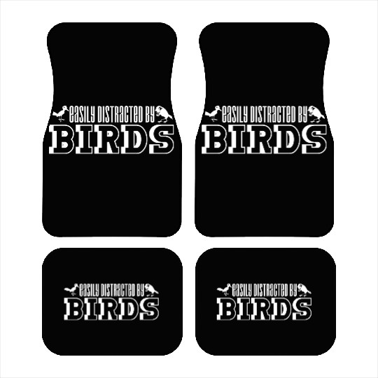 Birds LoverJoke Canary Hummingbird Robin Budgie Car Mats
