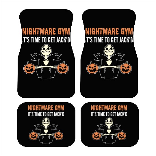 Nightmare Gym Grim Reaper Fan Gift Car Mats