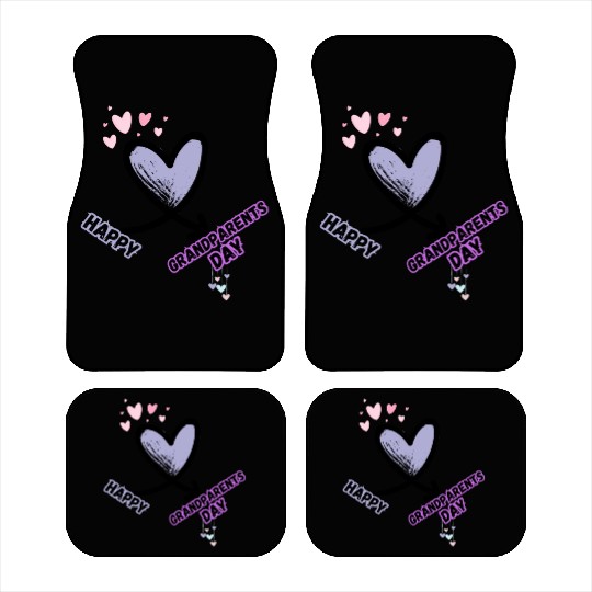 Happy Grandparents Day Car Mats