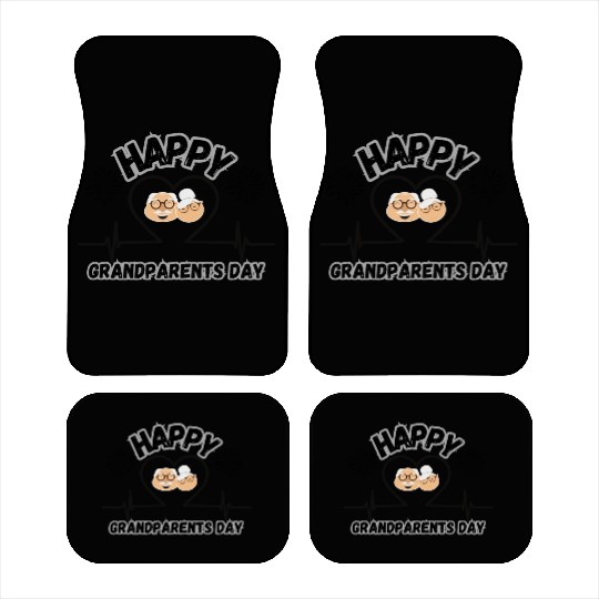 Happy Grandparents Day Car Mats