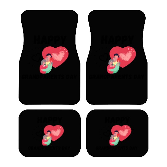 Happy Grandparents Day Car Mats