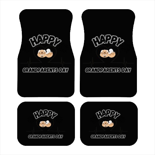 Happy Grandparents Day Car Mats