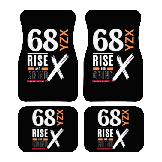 Rise and grind urban style Car Mats