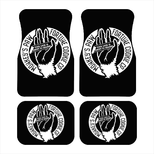 Monkey s Paw Fortune Cookie Company Car Mats