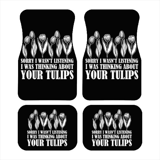 Tulip Gardening Tulips Car Mats