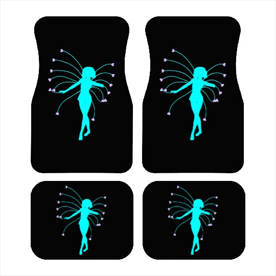Valentine Fairy Vector Car Mats